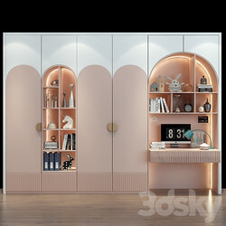 Furniture for a children 0505 3D Models 
