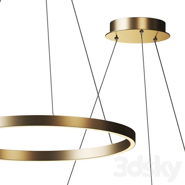 Gianpiero Pendant by Huxe Pendant light 3D Models