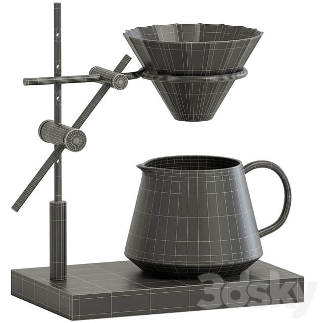 HOLZKLOTZ COFFEE DRIPPER Other kitchen accessories 3D Models