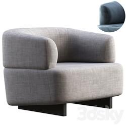 Armchair diemme loft 3D Models 
