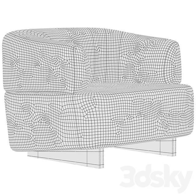 Armchair diemme loft 3D Models