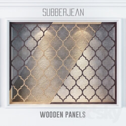Wooden Panels 3 colored Subberjean 