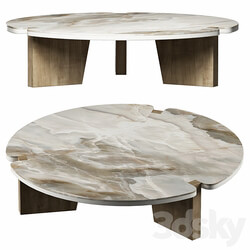 coffee table Cosmo round mia casa 3D Models 