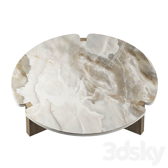 coffee table Cosmo round mia casa 3D Models