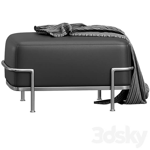 LC2 Pouf Cassina 3D Models