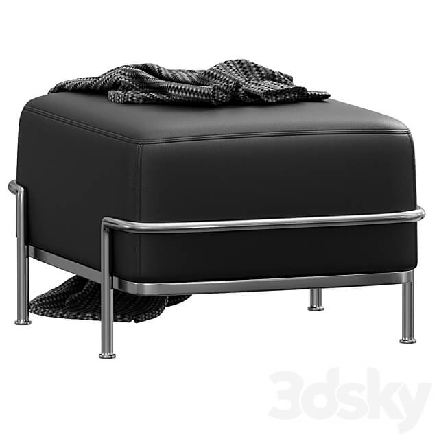LC2 Pouf Cassina 3D Models