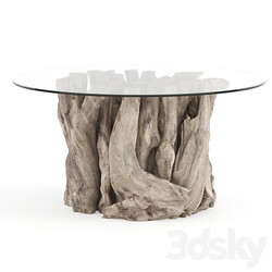 Uttermost Driftwood Coffee 3D Models 