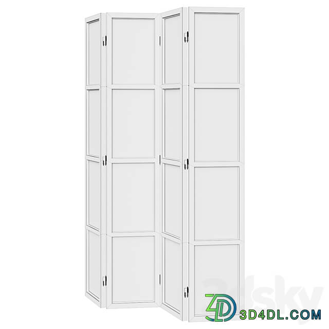 Eichholtz FOLDING SCREEN BAHAMAS Screen Partition Other 3D Models
