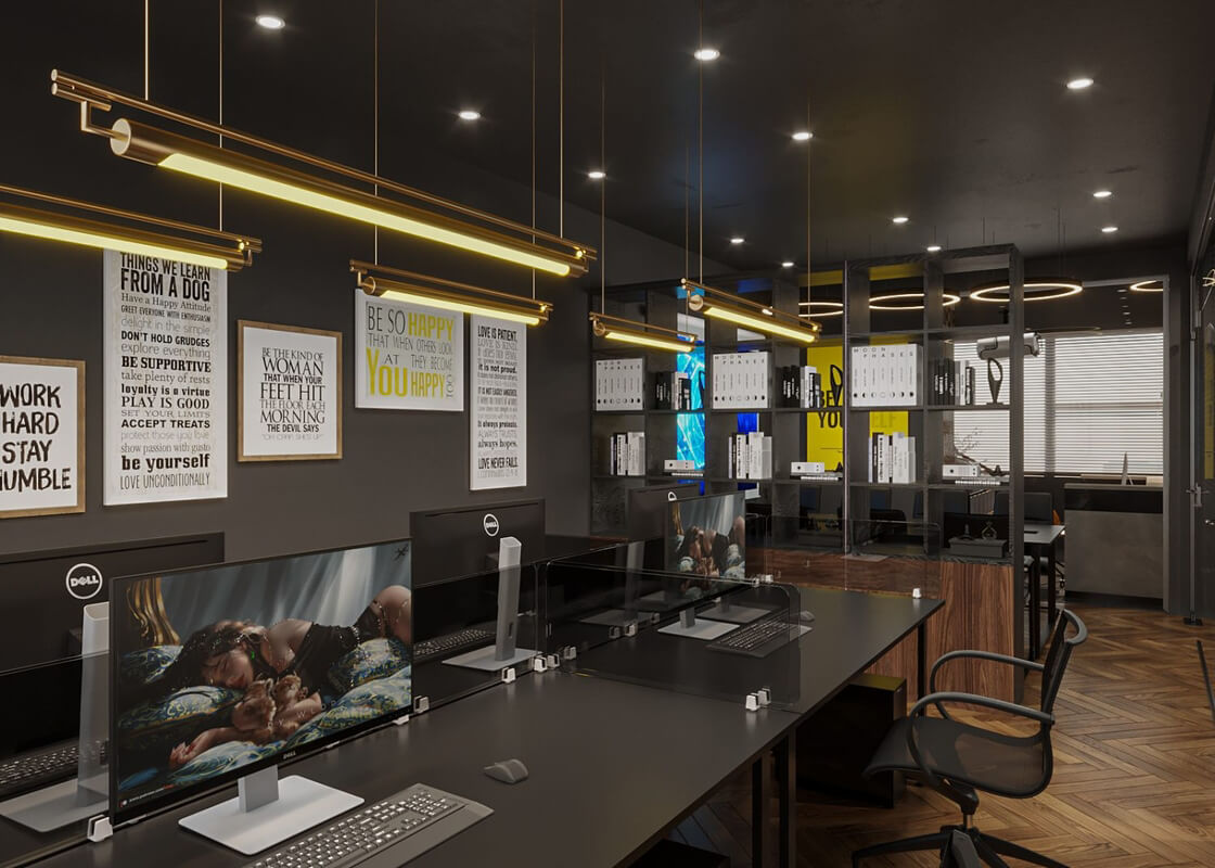 13309. Download Free Office Room Interior Model by Pham Tien