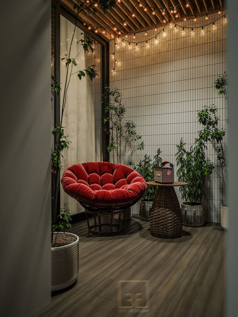 3D Exterior Balcony 10 Scene File 3dsmax by Dat Nguyen