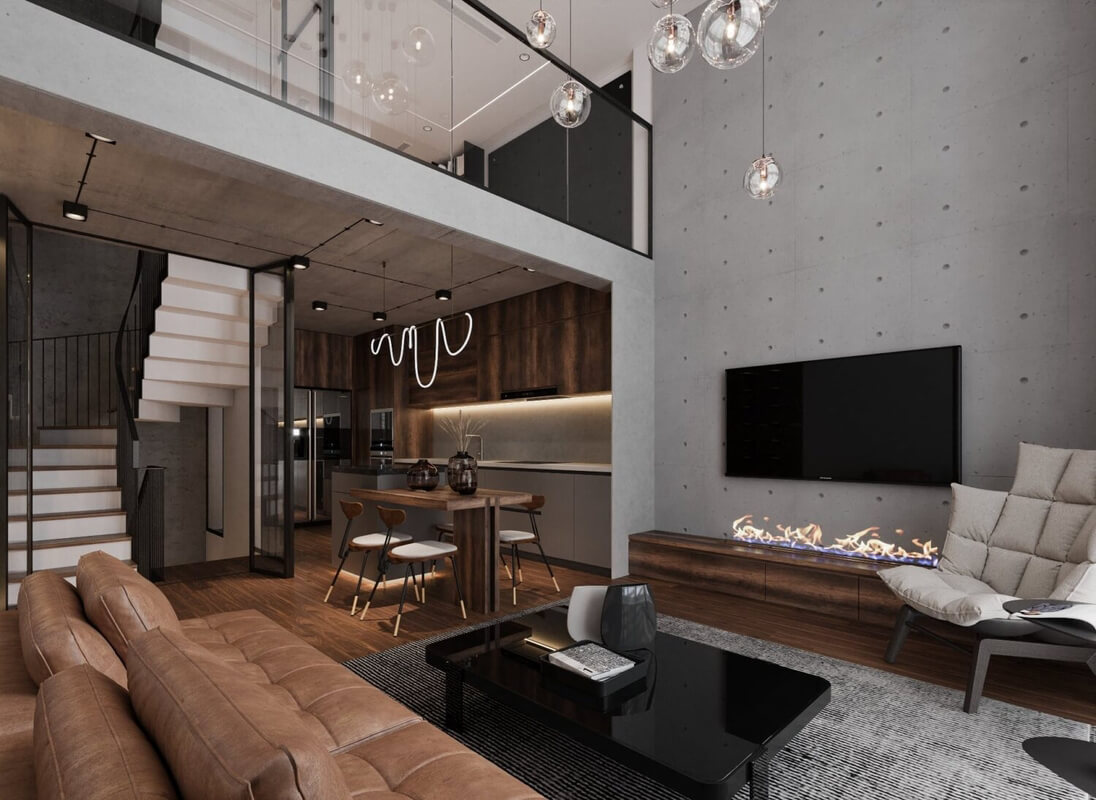  3D House Interior by Tran Tien Viet