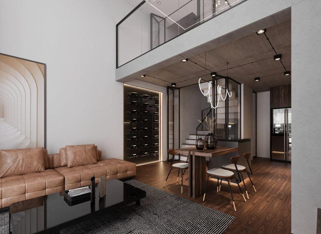  3D House Interior by Tran Tien Viet