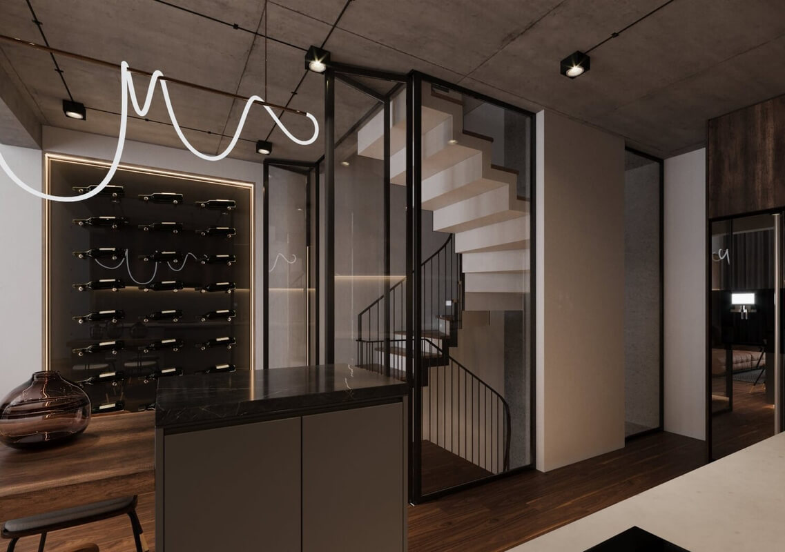  3D House Interior by Tran Tien Viet