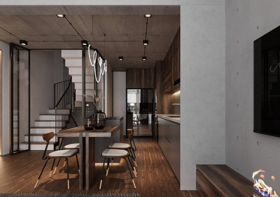  3D House Interior by Tran Tien Viet