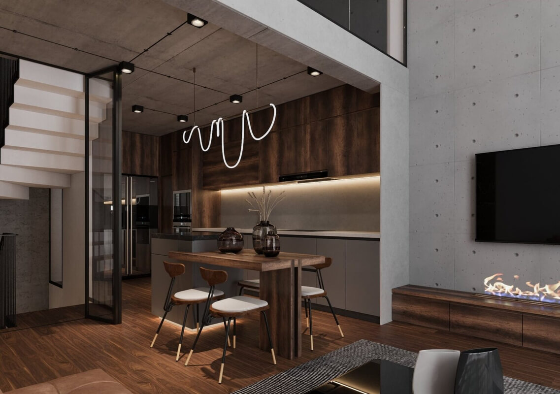  3D House Interior by Tran Tien Viet