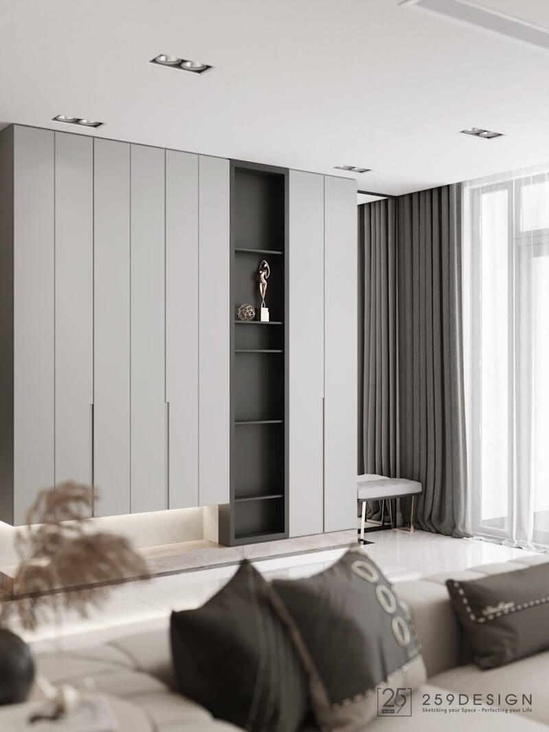  Living Room- Kitchen Interior by Thuy Duong Nguyen