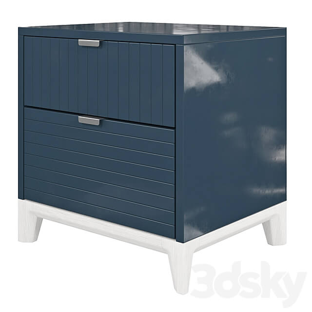 Bedside table Case Sideboard Chest of drawer 3D Models