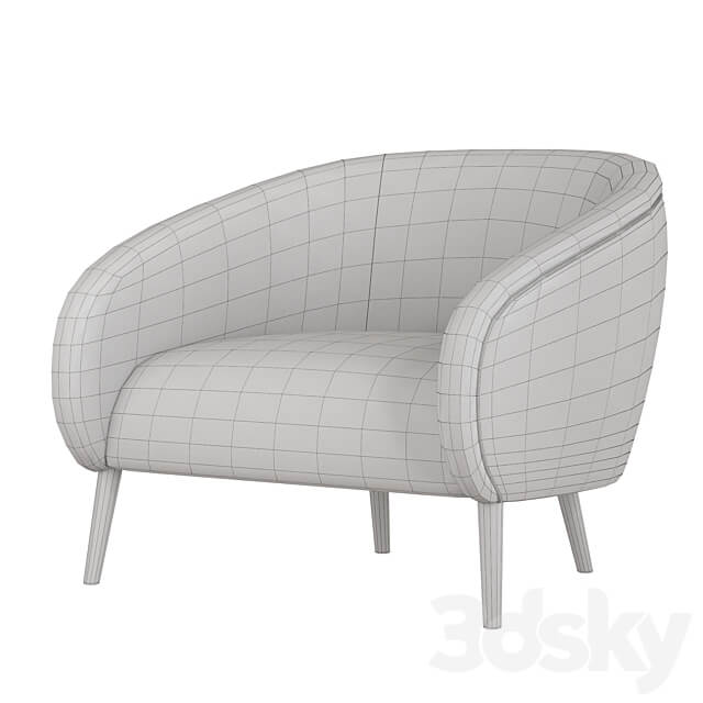 oleg armchair 3D Models