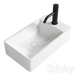 Washbasin Ceramica Nova Element CN5007 R 3D Models 