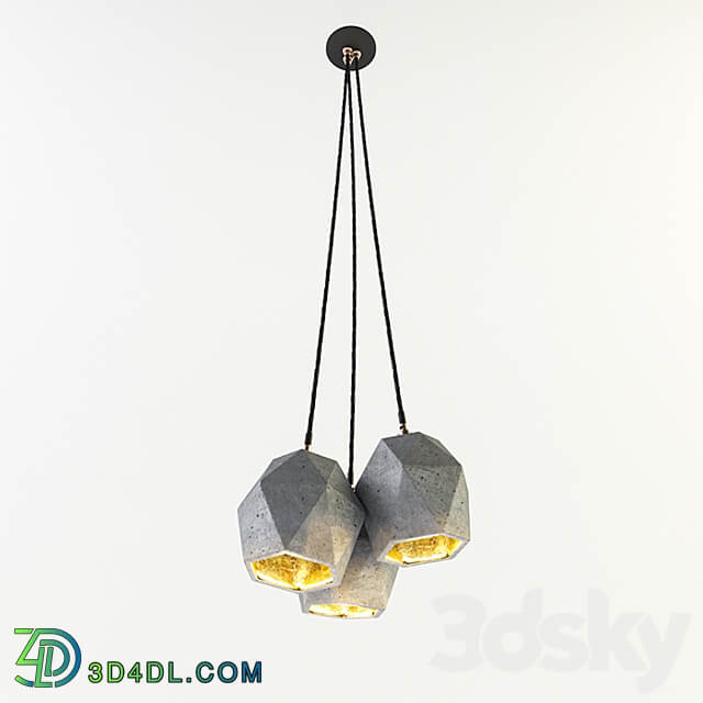 Design lamp quot Sand quot Pendant light 3D Models