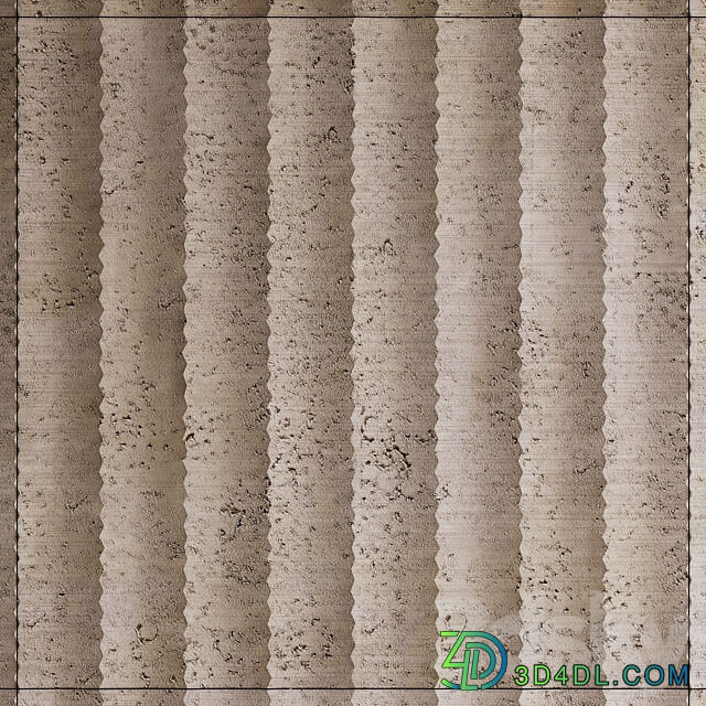 3D Wall Panel Tratto de Lithos Design 3D Models