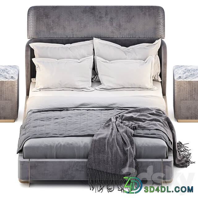 Giorgio Collection CHARISMA Art 2834 Bed 3D Models