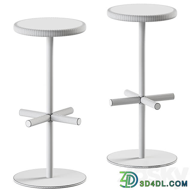 Bar Stool Oxo By Bla Station Bar stool 3D Models