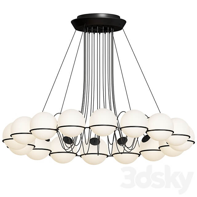Le Sfere Model 2109 Lamp Pendant light 3D Models