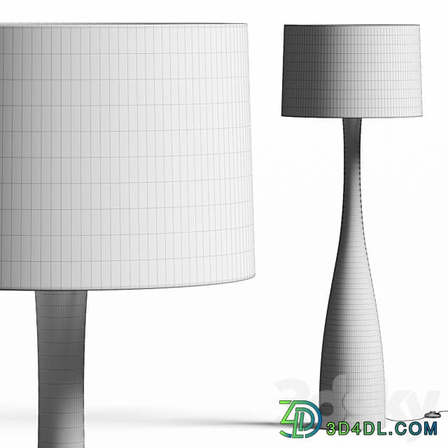 Arteriors Truxton Floor Lamp 3D Models
