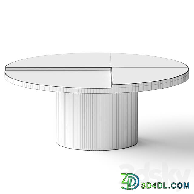 Cosmorelax Vaso Marable Coffee Table by Cosmo 3D Models
