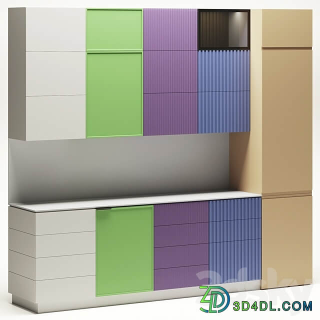 Kitchen constructor Kitchen 3D Models