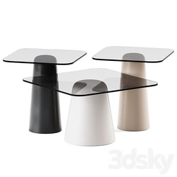 Glass Coffee Tables Balane La Redoute Glass 3D Models 