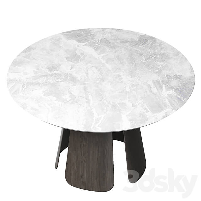 Dining table Base Table Wooddi 3D Models