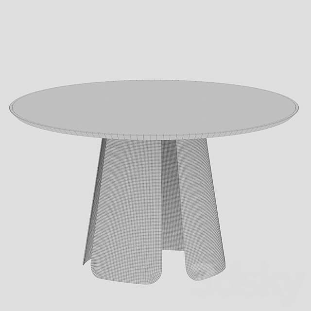 Dining table Base Table Wooddi 3D Models