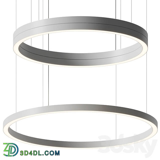 Linea Light Group TOUR D Pendant light 3D Models