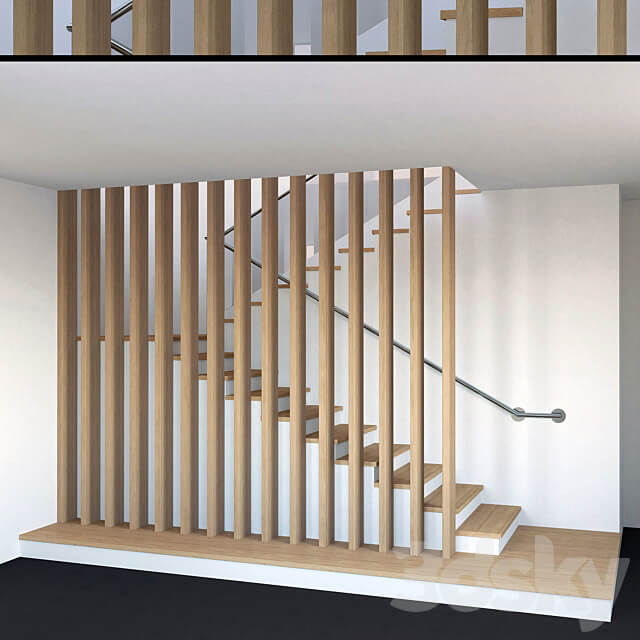 Staircase 001 3D Models
