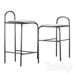 Azure Michelle Bar Stool 3D Models 