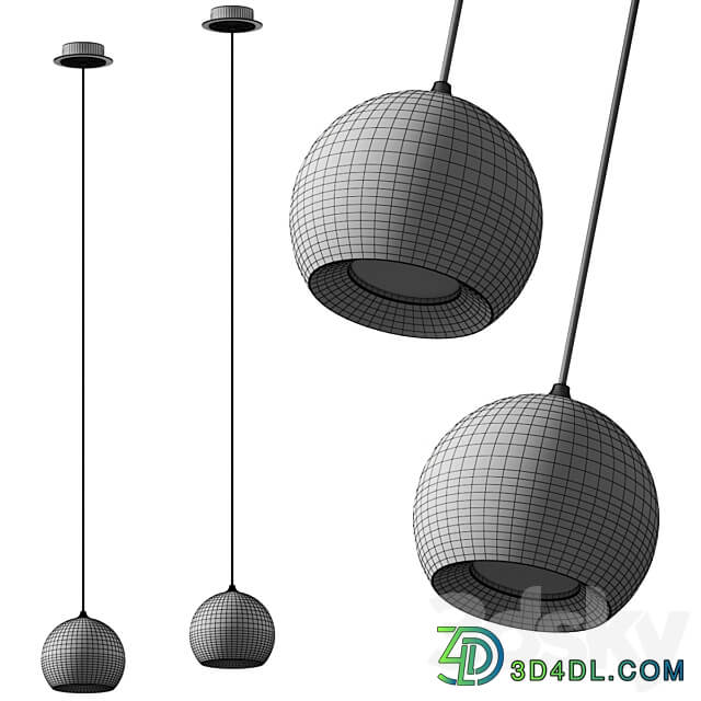 Terzo Light BALL Pendant light 3D Models