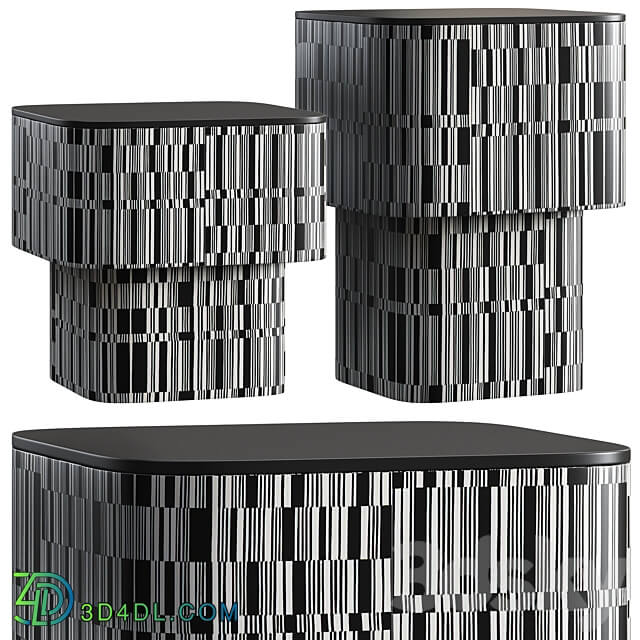 Coffee table Hessentia Enigma 3D Models