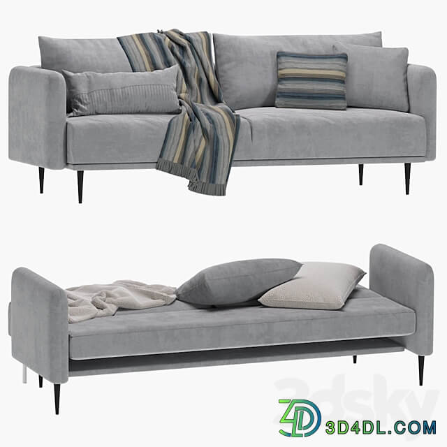 Sofa Loft Sayle Barhat Emerald Диван Сайле 3D Models