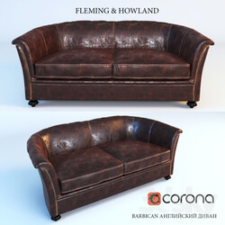 BARBICAN ENGLISH SOFA FLEMING amp HOWLAND 