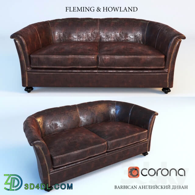 BARBICAN ENGLISH SOFA FLEMING amp HOWLAND