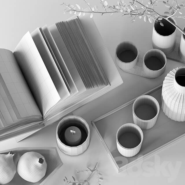 decorative set 3D Models