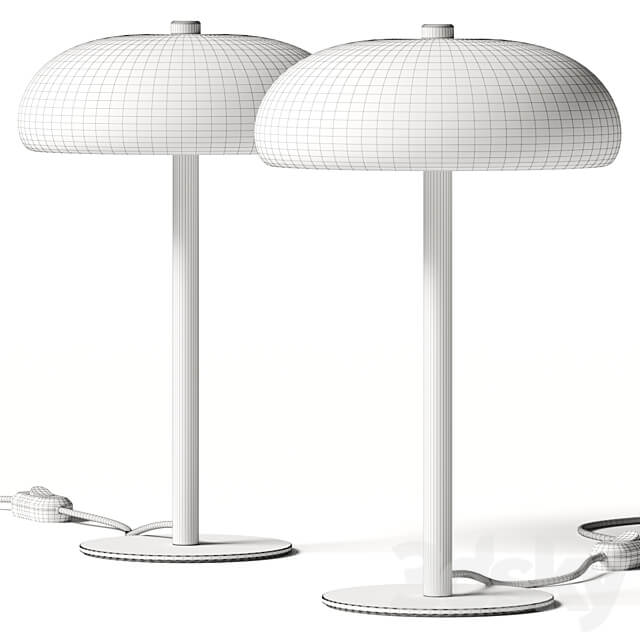 Zara Home Plain Lamp 3D Models