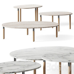 Bolia Tuk Coffee Tables 3D Models 