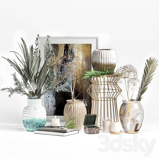Decoration Set 16 3D Models