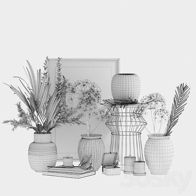 Decoration Set 16 3D Models