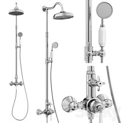 Jacob Delafon CLÉO 1889 shower Faucet 3D Models 