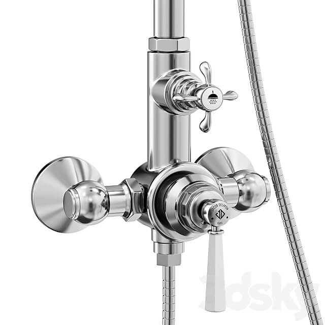 Jacob Delafon CLÉO 1889 shower Faucet 3D Models