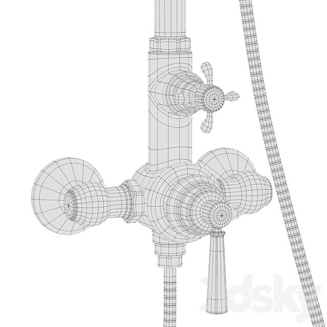 Jacob Delafon CLÉO 1889 shower Faucet 3D Models